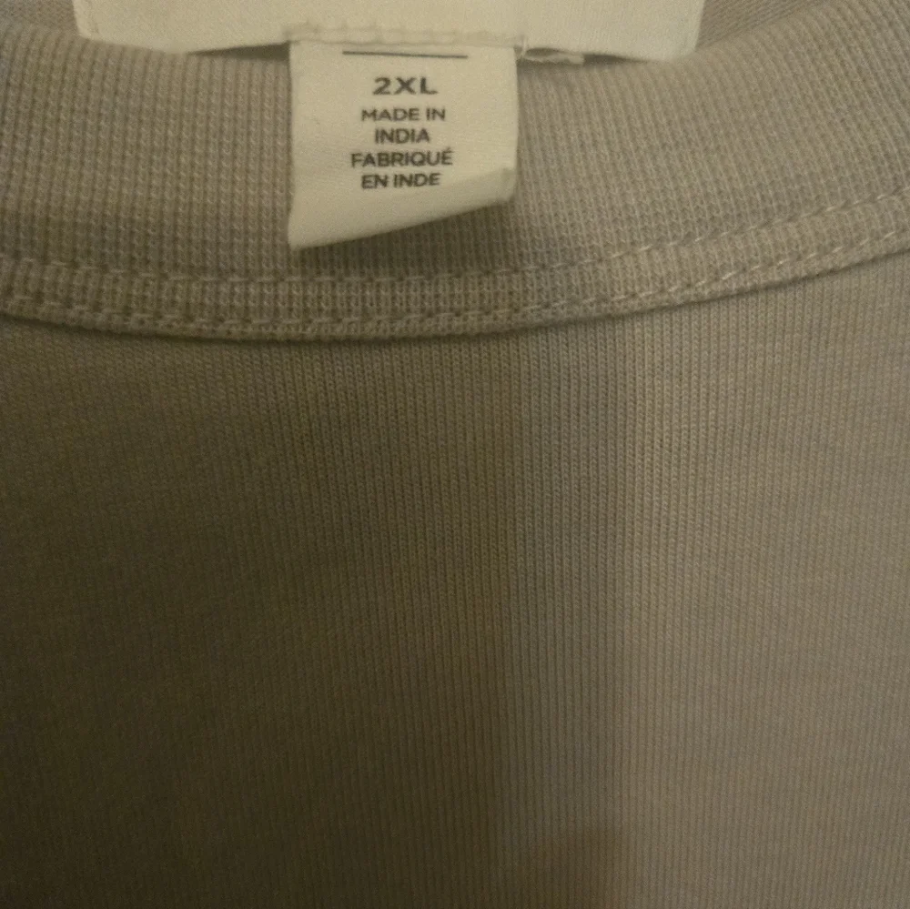 BP. Layered Look Long Sleeve Cotton Blend T-Shirt - Size 2XL